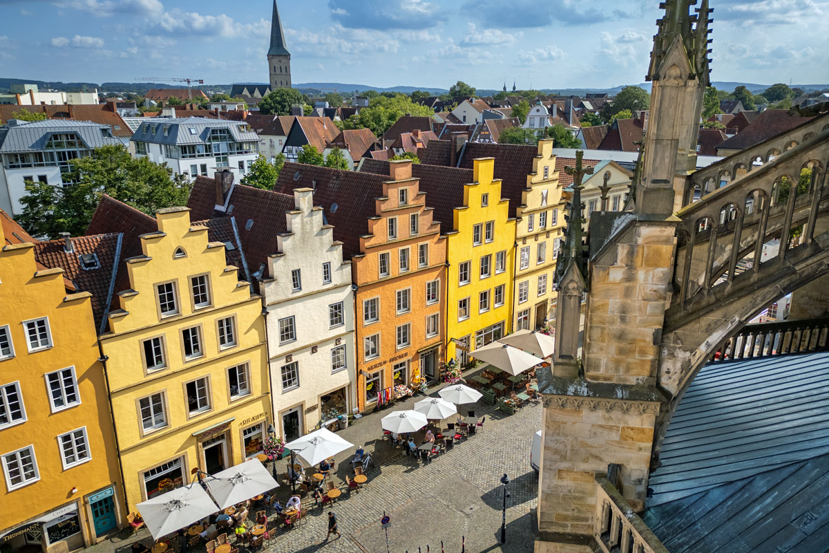 Historischer Marktplatz, Altstadt Osnabrück, (c) Marketing Osnabrück